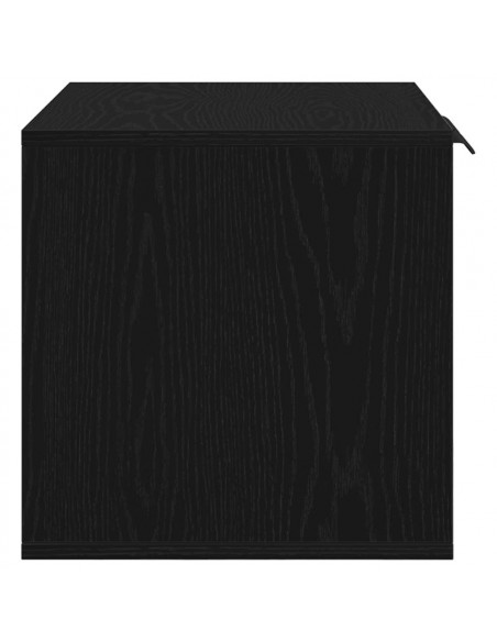 Recinto Lettiera Gatti Rovere Nero 60x40x40 cm in Truciolato