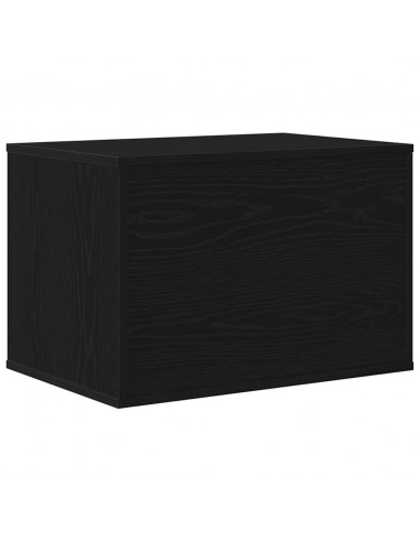 Recinto Lettiera Gatti Rovere Nero 60x40x40 cm in Truciolato