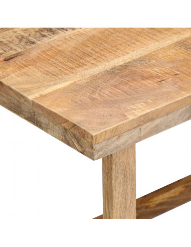 Scrivania 180x120x76 cm in Legno Massello di Mango