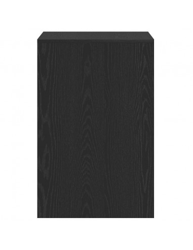 Scrivania Rovere Nero 101x50x76,5 cm in Legno Multistrato