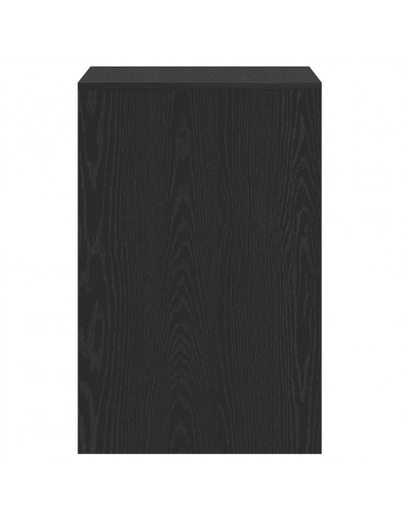 Scrivania Rovere Nero 101x50x76,5 cm in Legno Multistrato