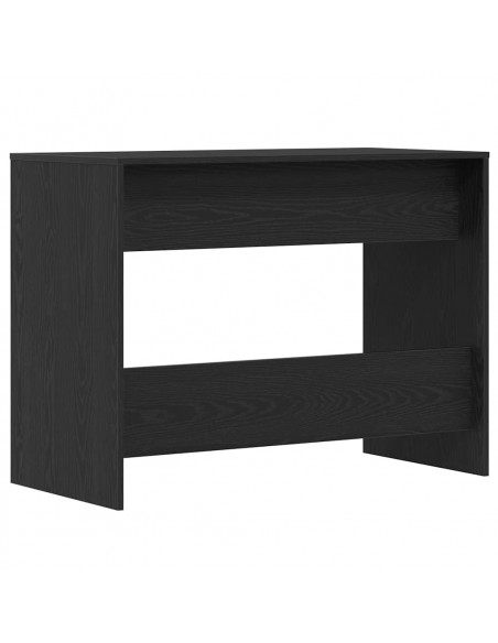 Scrivania Rovere Nero 101x50x76,5 cm in Legno Multistrato