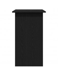 Scrivania Rovere Nero 80x45x74 cm in Legno Multistrato 2