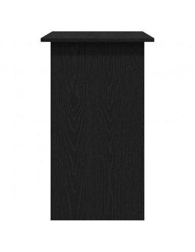 Scrivania Rovere Nero 80x45x74 cm in Legno Multistrato