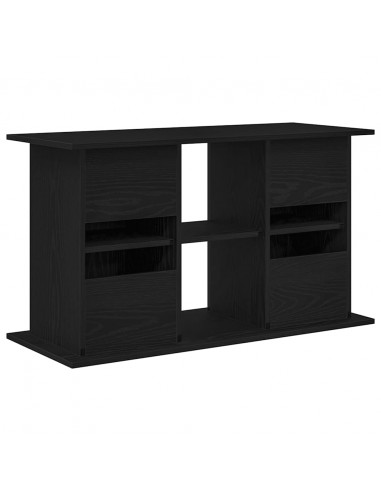 Supporto Acquario 101x41x58 cm Legno Multistrato Rovere Nero
