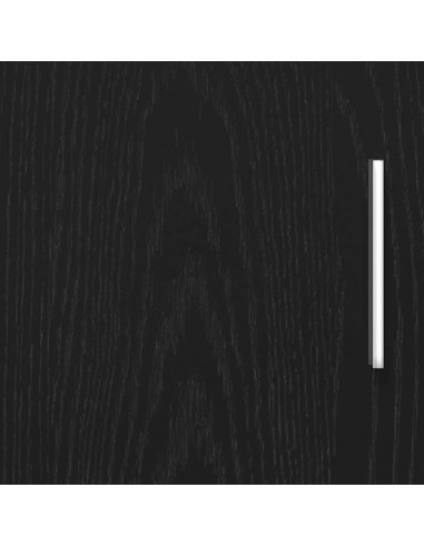 Supporto Acquario 121x41x58 cm Legno Multistrato Rovere Nero