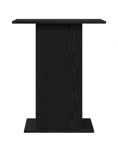 Supporto per Acquario 60,5x36x72,5cm Multistrato Rovere Nero