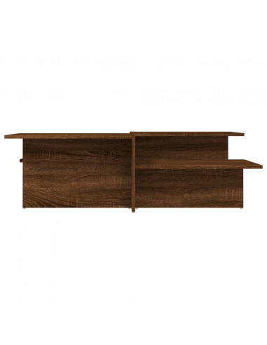 Tavolini da Salotto 2 pz Rovere Marrone in Legno Multistrato