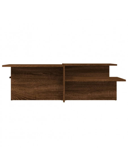 Tavolini da Salotto 2 pz Rovere Marrone in Legno Multistrato