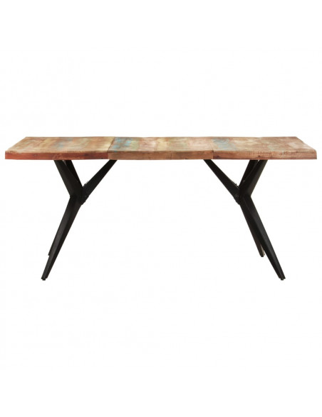 Tavolo da Pranzo 180x90x76 cm in Legno Massello di Recupero