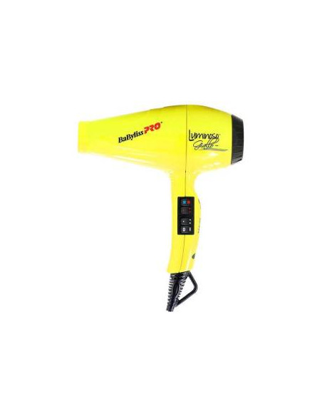 BaByliss Pro AsciugacapelliItalo Luminoso BAB6350IYE 2100W Giallo