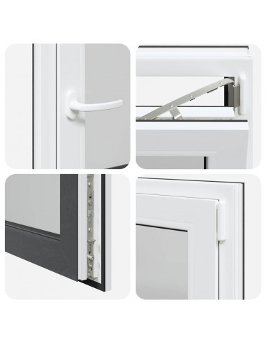 Finestra per Seminterrato RISOR 60x90cm Anta Ribalta DIN Destra