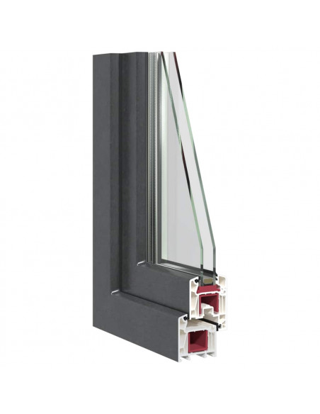 Finestra Seminterrato RISOR 60x90 cm Anta Ribalta DIN Sinistra