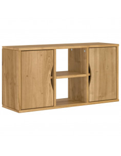 Mobile TV 5 pz con Contenitore ODDA in Legno Massello di Pino