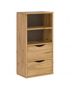 Mobile TV 5 pz con Contenitore ODDA in Legno Massello di Pino 2