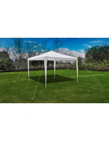 Gazebo da Esterno 3x3 m con Tetto a Piramide per Feste