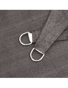 Vela Parasole 160 g/m² Antracite 6x6 m in HDPE