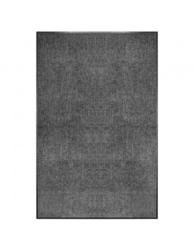 Zerbino Lavabile Antracite 120x180 cm