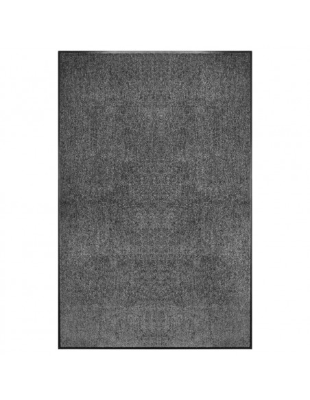 Zerbino Lavabile Antracite 120x180 cm
