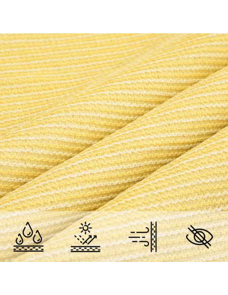 Vela Parasole 160 g/m² Beige 5x8 m in HDPE