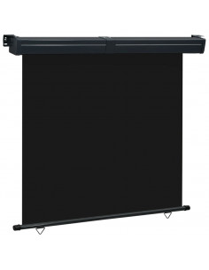 Tenda Laterale per Terrazzo 160x250 cm Nera 2