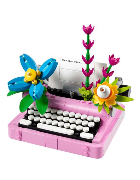 MACCHINA DA SCRIVERE CON FIORI