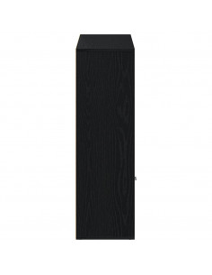 Libreria Rovere Nero 98x29x97,5 cm Legno Multistrato