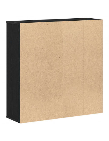Libreria Rovere Nero 98x29x97,5 cm Legno Multistrato
