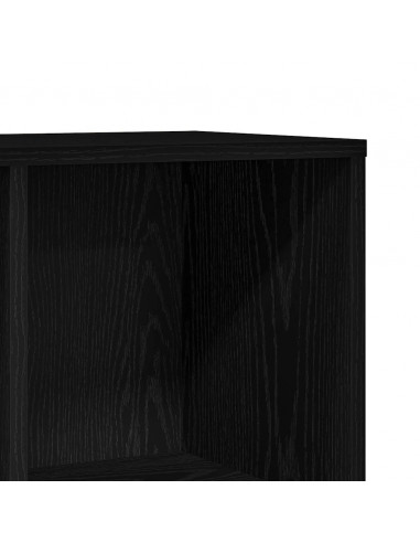 Libreria Rovere Nero 98x29x97,5 cm Legno Multistrato