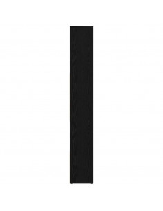 Libreria Rovere Nero 67x24x161 cm in Legno Multistrato