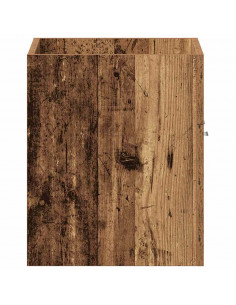 Mobile Lavabo Bagno Legno Antico 60x38,5x46 cm in Truciolato