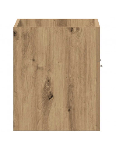 Mobile Lavabo Bagno Rovere Artigianale 60x38,5x46 cm Truciolato