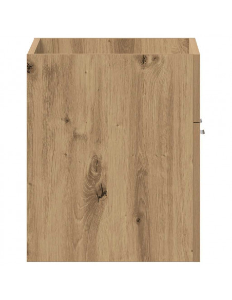 Mobile Lavabo Bagno Rovere Artigianale 60x38,5x46 cm Truciolato
