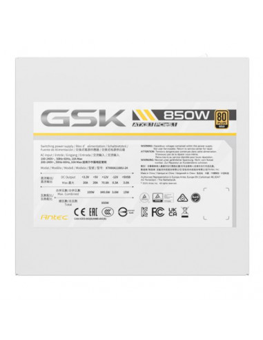 GSK850 WHITE EC PSU