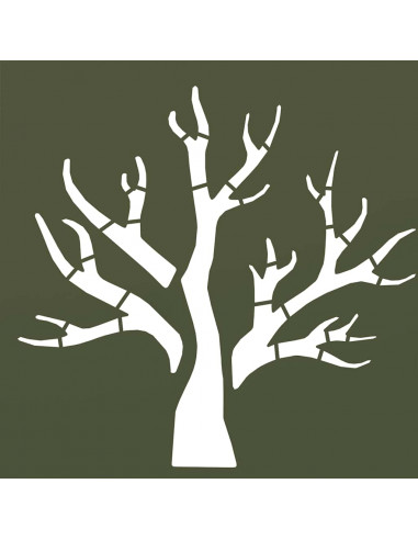 Rastrelliera per Legna da Ardere Verde Oliva 40x40x40 cm