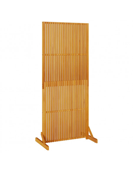 Schermo per la Privacy Interno/Esterno 180,5 cm Legno di Acacia