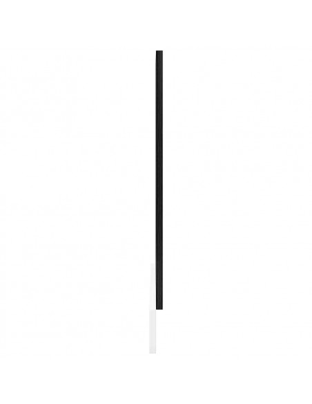 Pannello Lavastoviglie Rovere Nero 60x1,5x67 cm in Truciolato