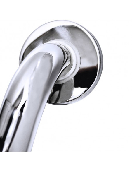 RIDDER Maniglione di Sicurezza 30 cm in Acciaio Inox Cromato A0013011
