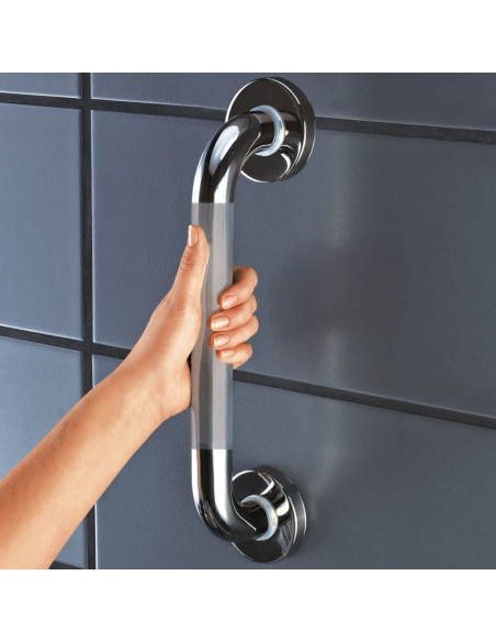 RIDDER Maniglione di Sicurezza 30 cm in Acciaio Inox Cromato A0013011