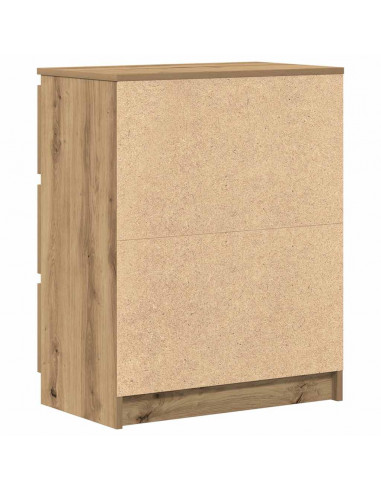 Credenza Rovere Artigianale 60x35x76 cm in Legno Multistrato