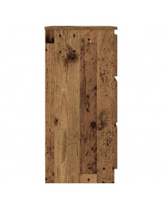 Credenza Legno Antico 60x35x76 cm in Legno Multistrato