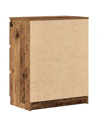 Credenza Legno Antico 60x35x76 cm in Legno Multistrato