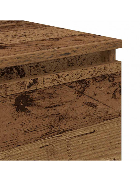 Credenza Legno Antico 60x35x76 cm in Legno Multistrato