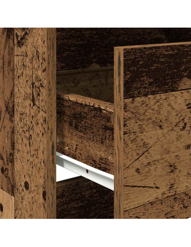 Credenza Legno Antico 60x35x76 cm in Legno Multistrato