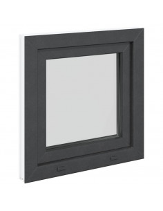 Finestra Seminterrato RISOR 60x60 cm Anta Ribalta DIN Sinistra