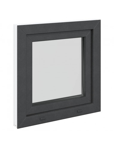 Finestra Seminterrato RISOR 60x60 cm Anta Ribalta DIN Sinistra