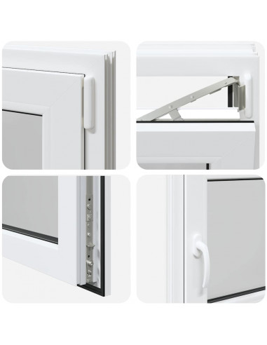 Finestra Seminterrato RISOR 120x60 cm Anta Ribalta DIN Destra