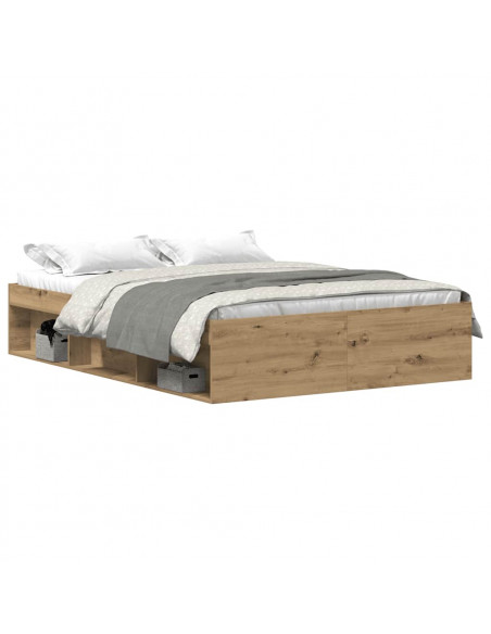 Giroletto senza Materasso Rovere Artigianale 135x190cm