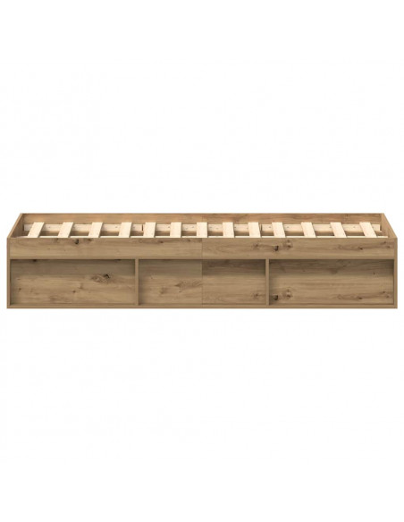 Giroletto senza Materasso Rovere Artigianale 135x190cm