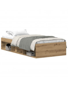 Giroletto senza Materasso Rovere Artigianale 75x190 cm